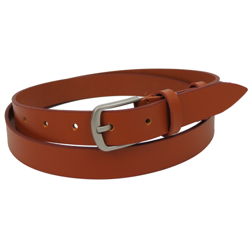 Женский ремень кожаный Skipper Украина Карамельный 2,5 см