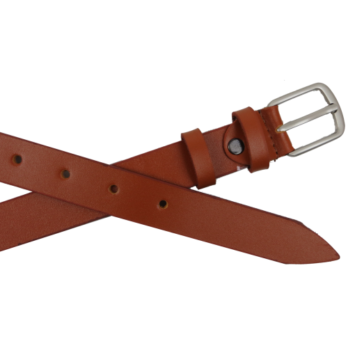 Женский ремень кожаный Skipper Украина Карамельный 2,5 см