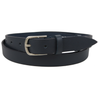 Женский кожаный ремень Skipper ширина 2,5 см, темно-синий