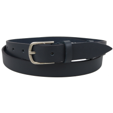 Женский кожаный ремень Skipper ширина 2,5 см, темно-синий