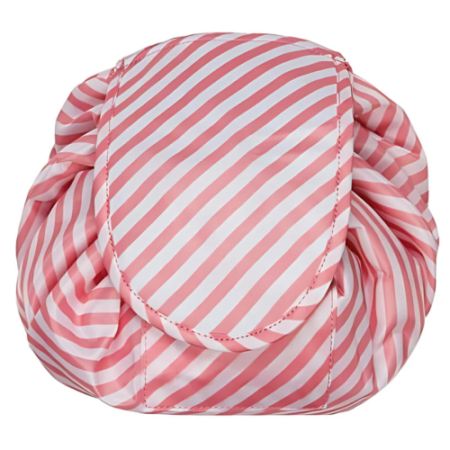 Косметичка несессер сумка для косметики Topmove в полоску