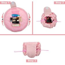 Косметичка несессер сумка для косметики Topmove в полоску