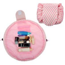 Косметичка несессер сумка для косметики Topmove в полоску