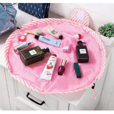 Косметичка несессер сумка для косметики Topmove в полоску