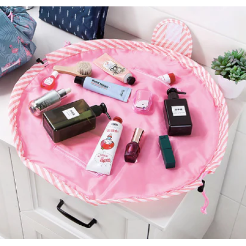 Косметичка несессер сумка для косметики Topmove в полоску