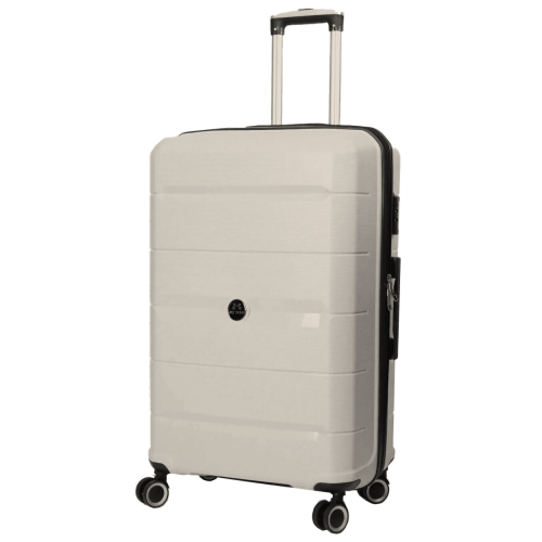 Большой чемодан на колесах 93L My Polo, Турция Светло-серый