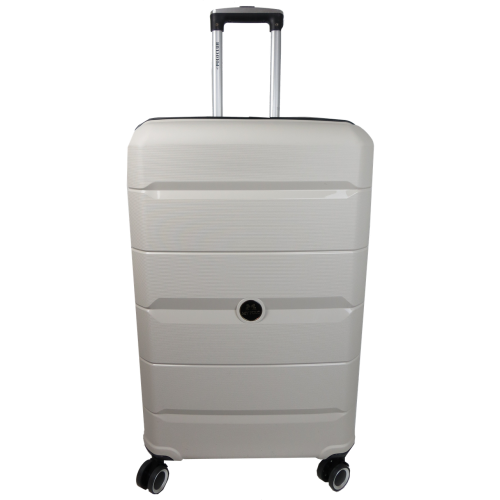 Большой чемодан на колесах 93L My Polo, Турция Светло-серый