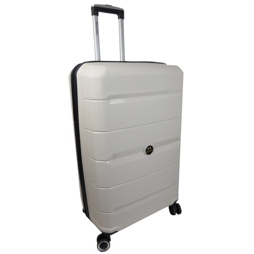 Большой чемодан на колесах 93L My Polo, Турция Светло-серый