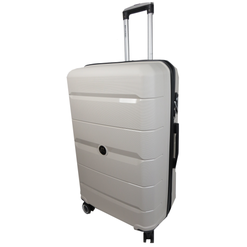 Большой чемодан на колесах 93L My Polo, Турция Светло-серый