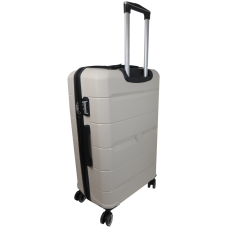Большой чемодан на колесах 93L My Polo, Турция Светло-серый