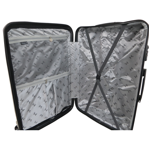 Большой чемодан на колесах 93L My Polo, Турция Светло-серый