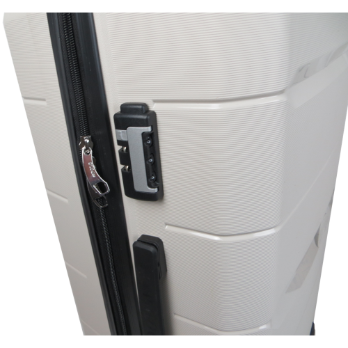 Большой чемодан на колесах 93L My Polo, Турция Светло-серый