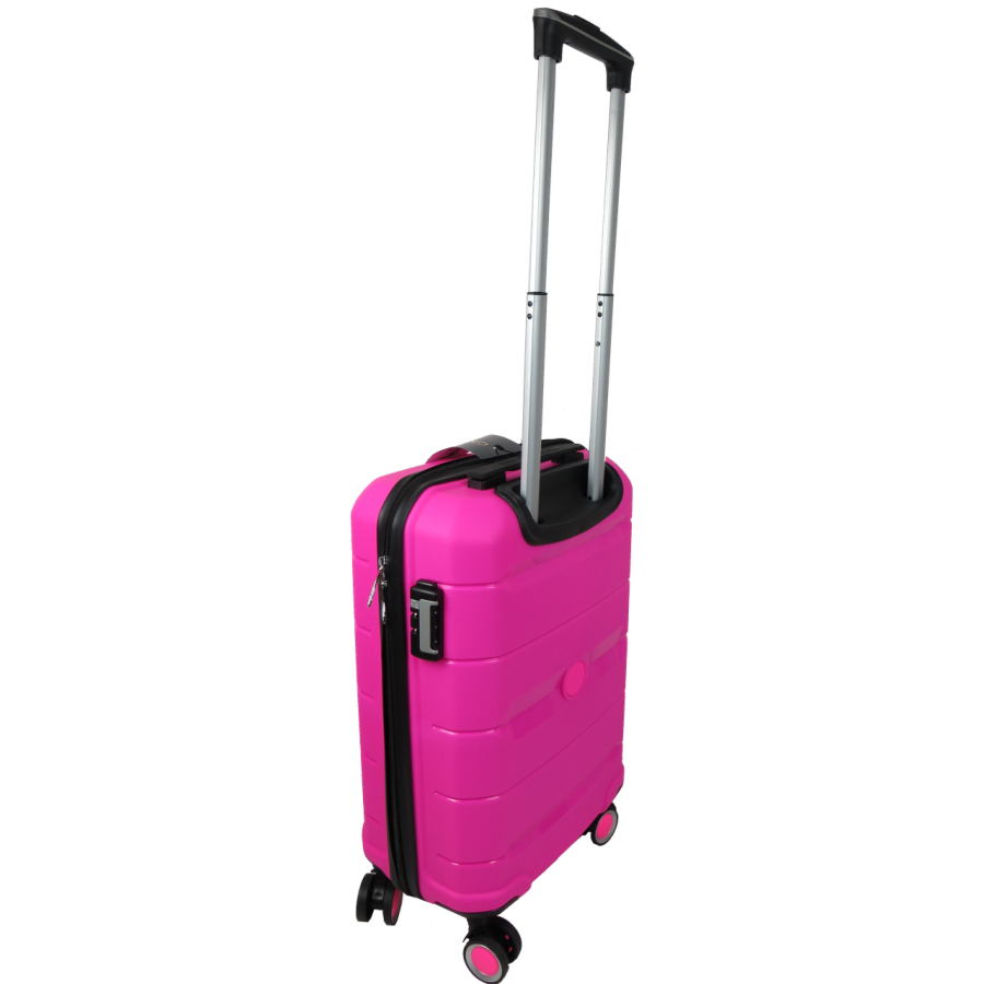 Маленький чемодан из полипропилена 40L My Polo розовый