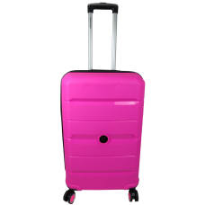 Средний чемодан из полипропилена 60L My Polo, Турция Розовый