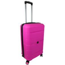 Средний чемодан из полипропилена 60L My Polo, Турция Розовый