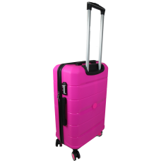 Средний чемодан из полипропилена 60L My Polo, Турция Розовый