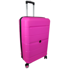 Большой чемодан из полипропилена 93L My Polo, Турция Розовый