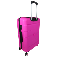 Большой чемодан из полипропилена 93L My Polo, Турция Розовый