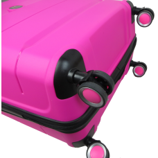 Большой чемодан из полипропилена 93L My Polo, Турция Розовый