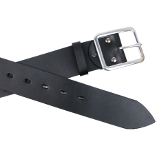 Широкий мужской ремень под джинсы Skipper Украина Черный