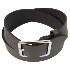 Широкий мужской ремень Skipper Украина Темно-коричневый