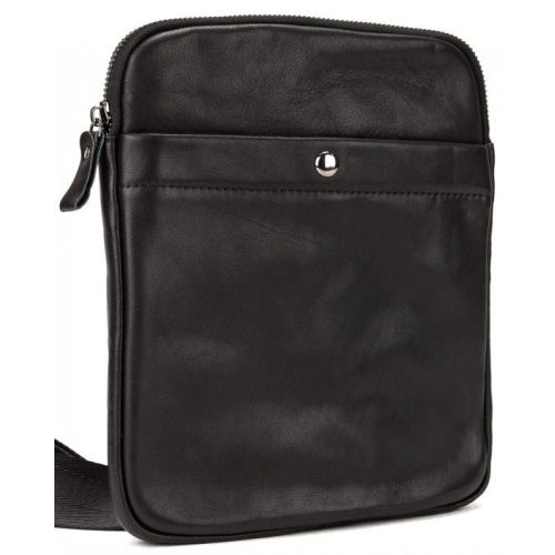 Мужская сумка-мессенджер Tiding Bag Черная