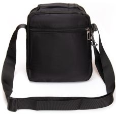 Мужская плечевая сумка Lanpad тканевая Черный