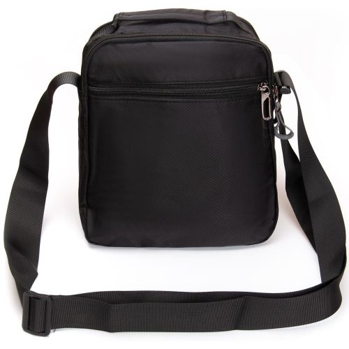 Мужская плечевая сумка Lanpad тканевая Черный