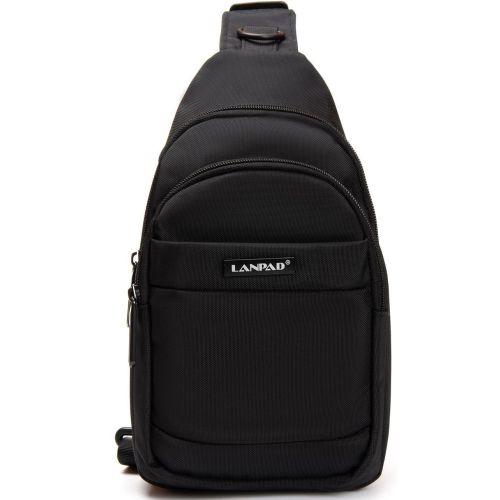 Сумка слинг Lanpad тканевая Черный