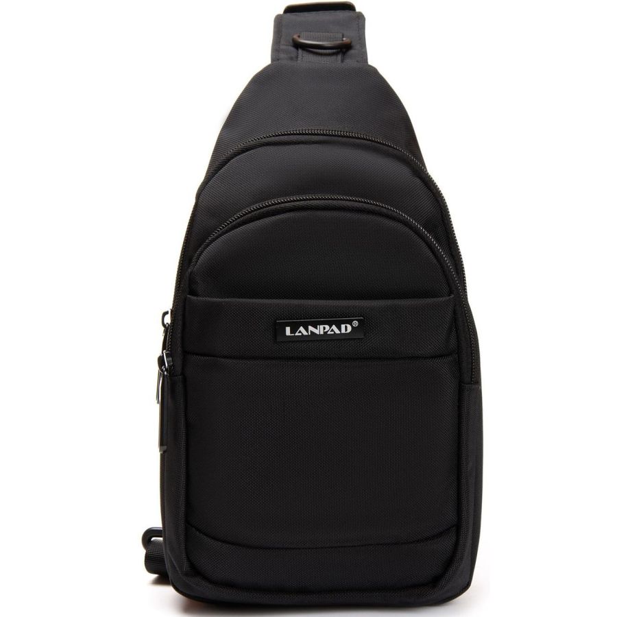 Сумка слинг Lanpad тканевая Черный