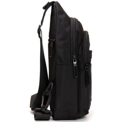 Сумка слинг Lanpad тканевая Черный