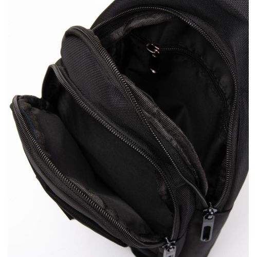 Сумка слинг Lanpad тканевая Черный