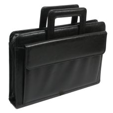 Папка-портфель Jpb из эко кожи Черная (AK-15)