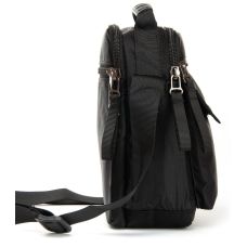 Сумка мужская Lanpad тканевая черный (LAN4118 black)