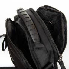 Сумка мужская Lanpad тканевая черный (LAN4118 black)