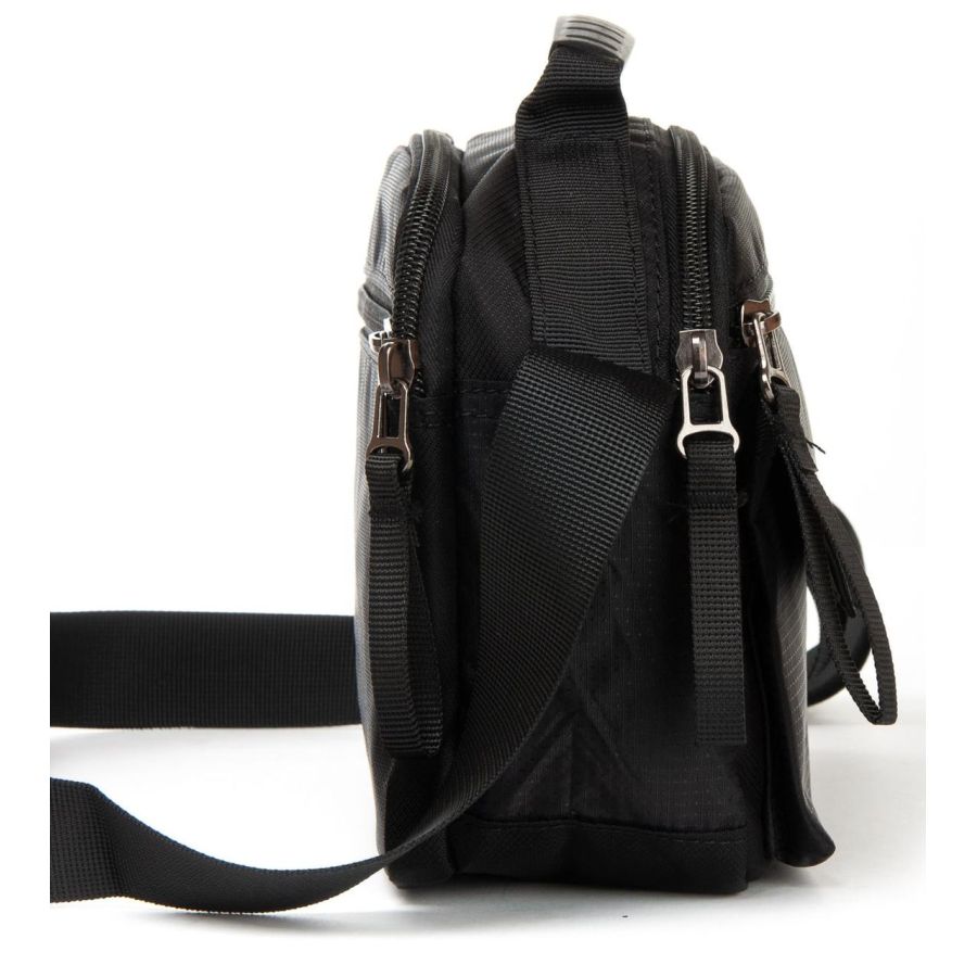 Сумка мужская Lanpad тканевая черный (LAN4120 black)