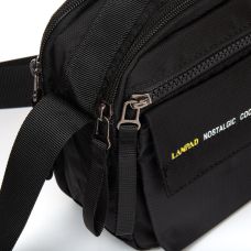 Сумка мужская Lanpad тканевая черный (LAN4120 black)