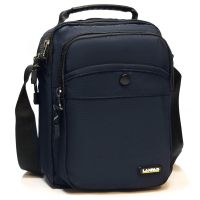 Мужская сумка наплечная Lanpad синий (LAN15054 blue)