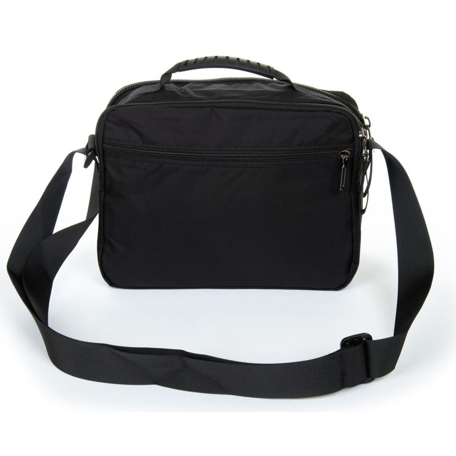Мужская сумка тканевая  Lanpad черная (LAN4119 black)