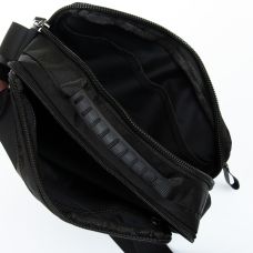 Мужская сумка тканевая  Lanpad черная (LAN4119 black)