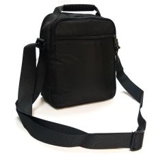 Сумка мужская планшет Lanpad черная (LAN3788 black)