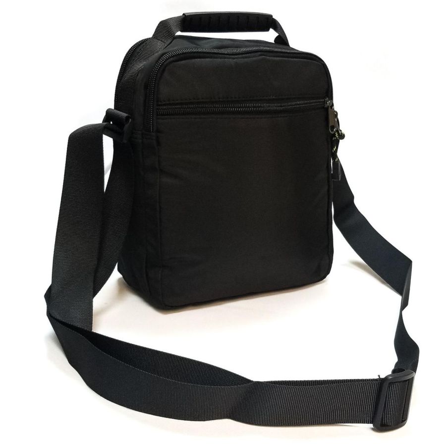 Сумка мужская планшет Lanpad черная (LAN3788 black)