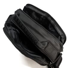 Сумка мужская планшет Lanpad черная (LAN3788 black)