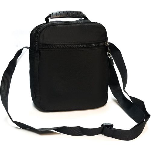 Мужская сумка-планшет Lanpad черная (LAN3791 black)