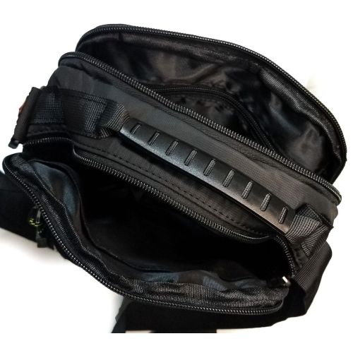 Мужская сумка-планшет Lanpad черная (LAN3791 black)