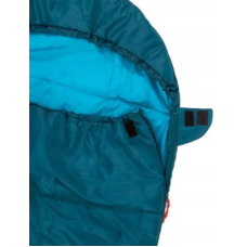 Летний спальный мешок, спальник +13,6C Rocktrail синий с голубым