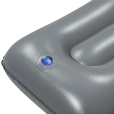 Кемпинговая надувная подушка 42х26х10 см Bestway серая