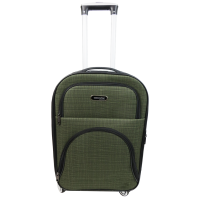 Маленький тканевый чемодан 42L Gedoх GD Polo Хаки