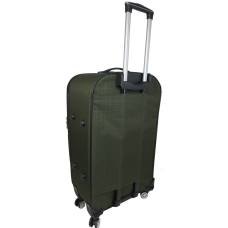 Большой текстильный чемодан на колесах 100L Gedoх GD Polo Хаки