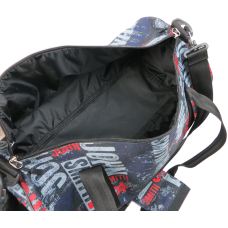 Спортивная сумка для тренировок 28L Wallaby Украина Черная